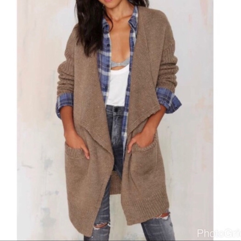 Taupe Cardigan